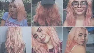 COMO PASE DE CABELLO NEGRO TEÑIDO A ROSE GOLD/PEACH▲🍑