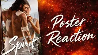 Spirit poster reaction🔥| Prabhas | Sandeep reddy vanga 🙌 | Tripti Dimri 