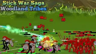 Stick War Saga: Level 11 - Woodland Tribes (Insane Difficulty)