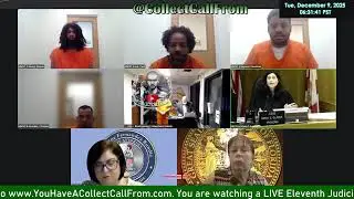 LIVE MIAMI COURT with viral Judge MINDY GLAZER - FLORIDA BOND HEARING 12-09-2025 6am