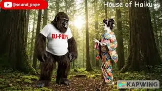 House of Haiku - Bigfoot dances with a Geisha! Animated Clip of Fun new House track by DJ-Pope