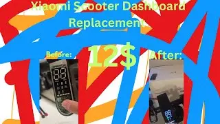 Dashboard Water Damage Repair (Xiaomi Scooter)
