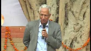 Shri Prakash Singh (rtd IPS & Former DG, UP Police) during Purvanchal Festival Maati-I