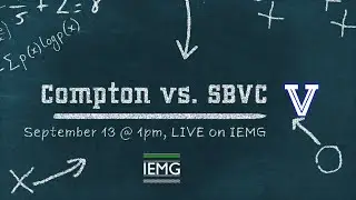 LIVE! Compton vs. San Bernardino Valley Football (9-13-25)