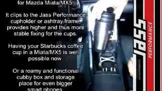 Jass Performance Miata/MX5 Cupholder Extension
