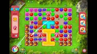 GardenScapes Level 3937 no boosters (12 moves)