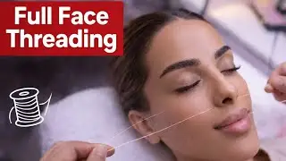 Full face threading ❤️