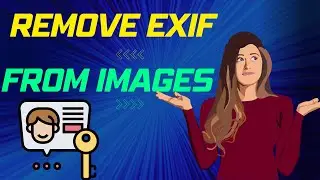 How to remove exif information from images