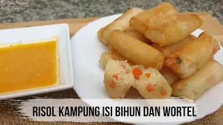 RESEP RISOL KAMPUNG ISI BIHUN DAN WORTEL | Risol kampung renyah | Resep gorengan risol bihun