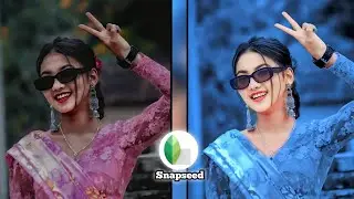 Snapseed Dark Blue Tone Photo Editing | Snapseed Se Photo Editing Kaise Kare 2024 | Photo Editing |