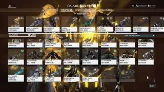WARFRAME: My LAST TENET MELEE Weapon (724/725 Items Owned! Final Farm)