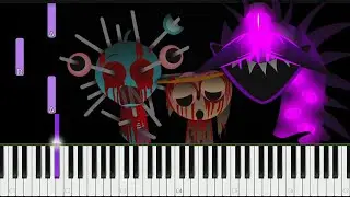 Sprunki Phase 6 Definitive Sounds (Fanmade) 👉 Piano Tutorial