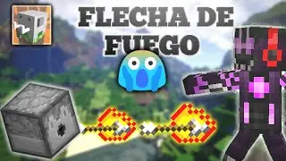 COMO HACER FLECHA DE FUEGO🔥 EN CRAFTSMAN SIN MODS *F&Aacute;CIL*
