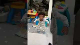 Baby has incredible reaction to taking his first steps ￼❤️
