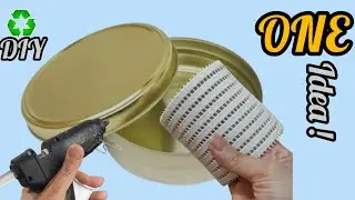 Transforming  Metal empty Can:  Super Beautiful  Genius Recycling Ideas That will Amaze you !♻️DIY