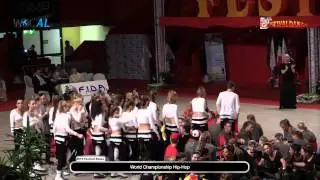 2014 FestivalDanza  Saturday - WDC Wolrd Championship Hip-Hop Video CLip Dance - Prizes