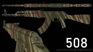 AK-47 | Predator - ALL 1000 PATTERNS CS2