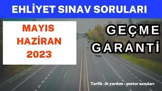 EHLİYET SINAV SORULARI 2023,  2023  ehliyet sınav soruları