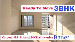 3BHK Baner | Baner Pune Ready to Move 3BHK Flat for sale | Spacious Builder Flat for Sale | Homz 51 