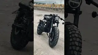 🔥 Brutal Custom Scrambler | Cafe Racer Style Modified Bike 🏍️
