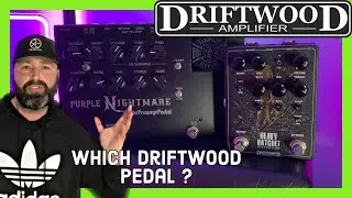 Педаль Driftwood Heavy Hatchet V и педаль предусилителя Purple Nightmare — превратите свой EVH в ...