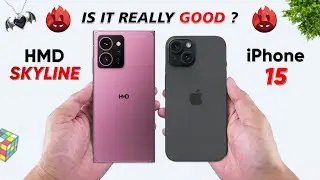 HMD Skyline vs iPhone15 | full specs comparison ⚡ Which one is Better ?