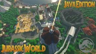Minecraft Jurassic World Resort Project - Now Available on Java Edition!