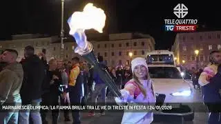 MARINARESCA OLIMPICA: 'LA FIAMMA BRILLA' TRA LE VIE DI TRIESTE IN FESTA  | 24/01/2026