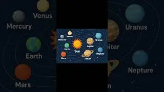 OUR  SOLAR SYSTEM  #kids #learning science
