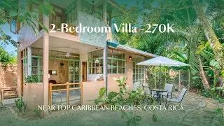 Tropical 2-Bedroom Villa Near the Beach | Puerto Viejo Home for Sale – $270,000