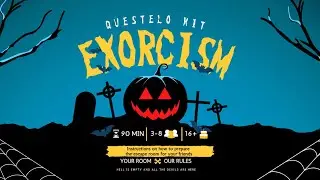 Exorcism | Printable Halloween Escape Room | Questelo