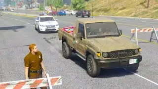 راعي الشاص يساعد في اخطر عمليه سارقه ولاكن كان لي الحكومه رأي اخر ||قراند gta-5