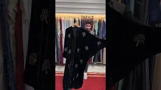 ✨Latest🖤design velvet shurg burkha design special Velvet Abaya design Collection #abaya #burkha #yt