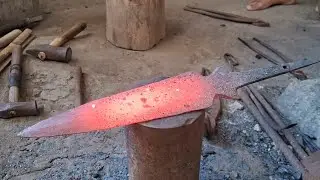 Make a Arrowheads Survival from Truck Old Spring/ Arrowhead Making #blacksmith #viralvideo #Handmade
