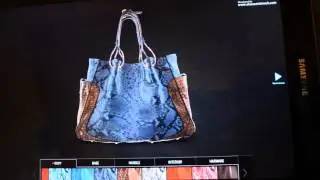 Interactive Online Bag 3d configurator