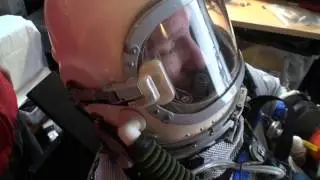 Kazbek Position Test 3 for Copenhagen Suborbitals / Project Alpha DIY Pressure Suit