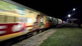 18247/48 Bilaspur - Rewa Express &radic; Night Capture Niq Railway Station