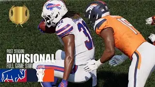 Bills vs. Broncos | 2025 Season Divisional Round | Madden NFL 26 Simulation