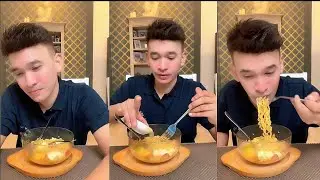 HUJAN HUJAN AYAH MAKAN MIE REBUS JADI PENGEN 😂