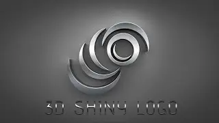 Photoshop Tutorial | How to make 3D logo design Metal
