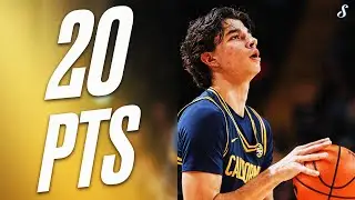 Andrej Stojakovic Scores 20 Points In Cal's Win at USC | November 17, 2024