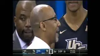 UCF vs Duke // NCAA Men's 2nd Rd // 3/24/19 // last 5 min. only // woc