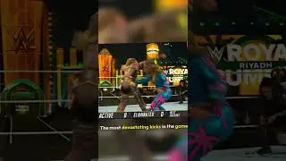 Lola Vice's INSANE Kick Combos! 🤯 #wwe #aew #sports