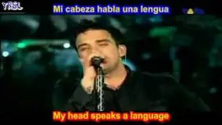 Robbie Williams - Feel ( SUBTITULADO EN ESPA&Ntilde;OL & INGLES LYRICS SUB LETRAS )