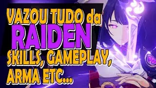 Arconte Electro skills, armas e gameplay COMPLETO | Genshin Impact 2.1