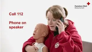 First aid for a child who is in risk of choking