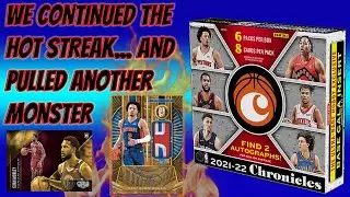 NEW! 2021-22 Panini Chronicles Hobby Box $300 | INSANE 💥💥💥 REDEMPTION PULLED ON RELEASE DAY 🤯🤯🤯