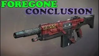 Destiny 2* Foregone Conclusion Autorifle Review.