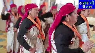 महिला मंडल बरशोगी भुंतर में आयोजित हिन्दू सम्मेलन में कुल्वी नाटी प्रस्तुत करते हुये || Kulvi Nati