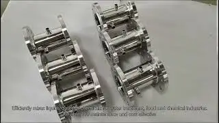 Maximize Your Mixing Efficiency with Our Cylinder Housing Static Mixer